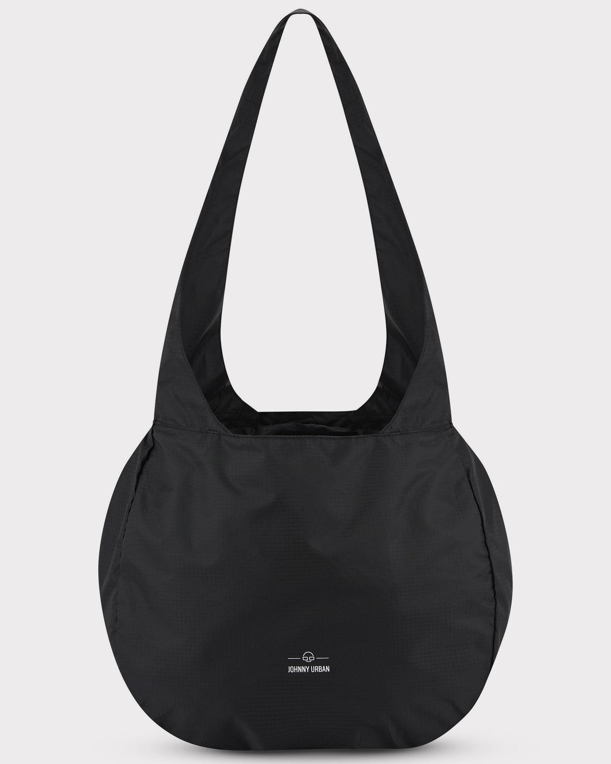 Schwarze Einkaufstasche 'Lee' von Johnny Urban mit langer Trageschlaufe