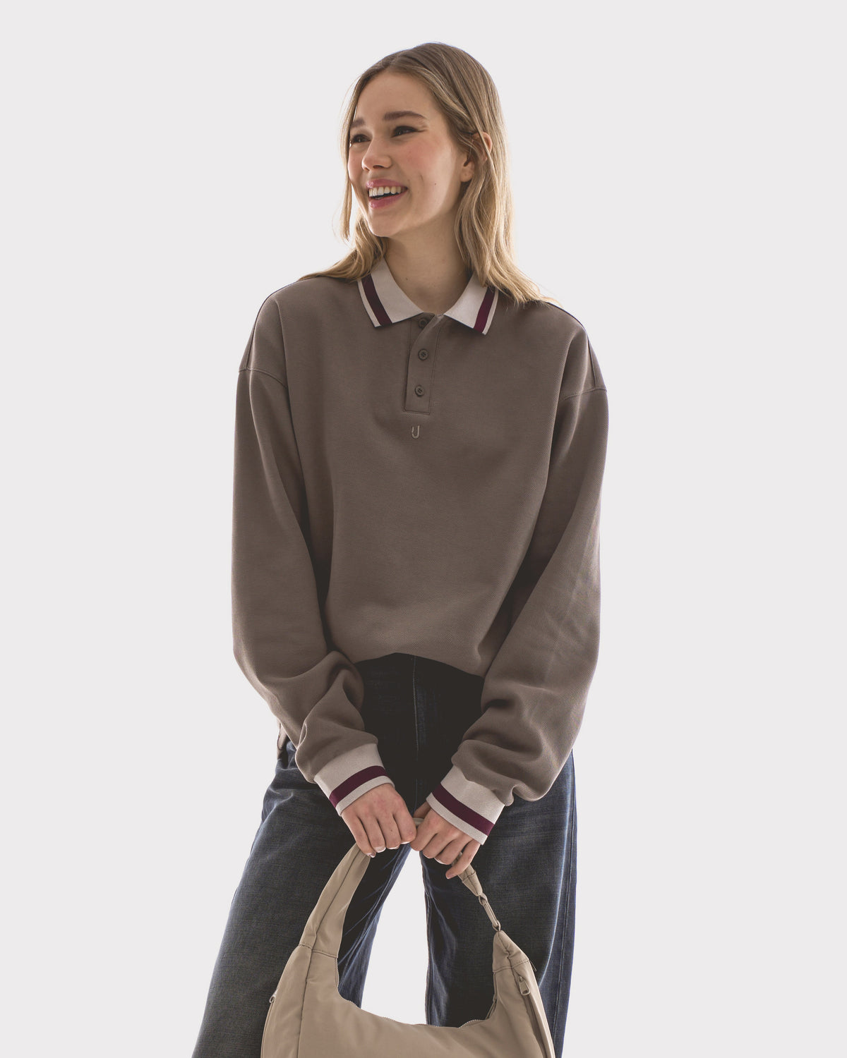 Long sleeve polo shirt “Brandon”