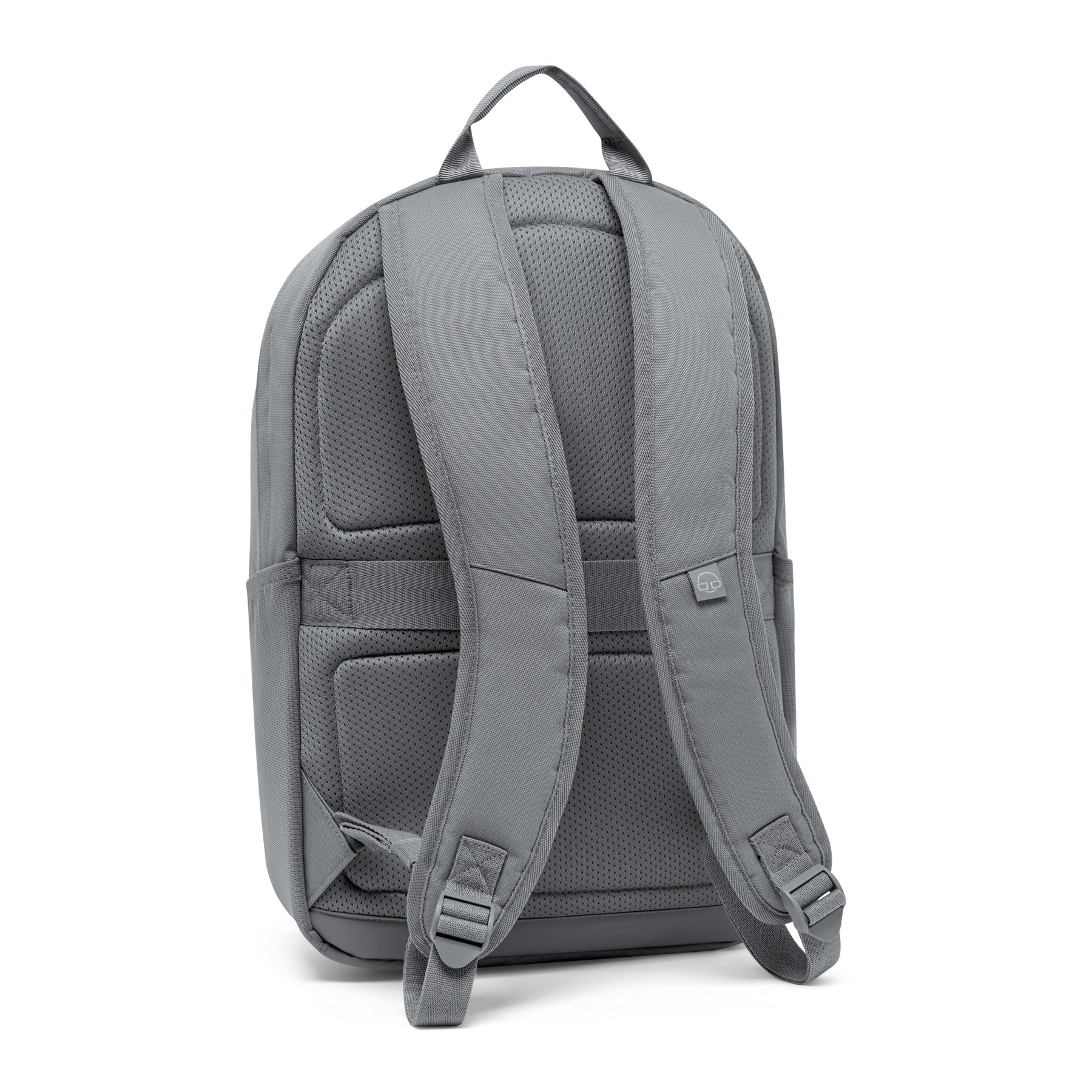 Rucksack 'Mo' von Johnny Urban in Grau mit gepolsterten Rücken- und Schultergurten