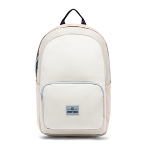 Rucksack 'Mo' von Johnny Urban in sand-rosa mit Fronttasche und seitlichen Netztaschen