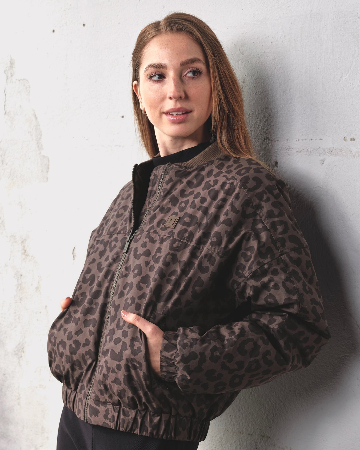 Cropped Bomber Jacket "Sienna"