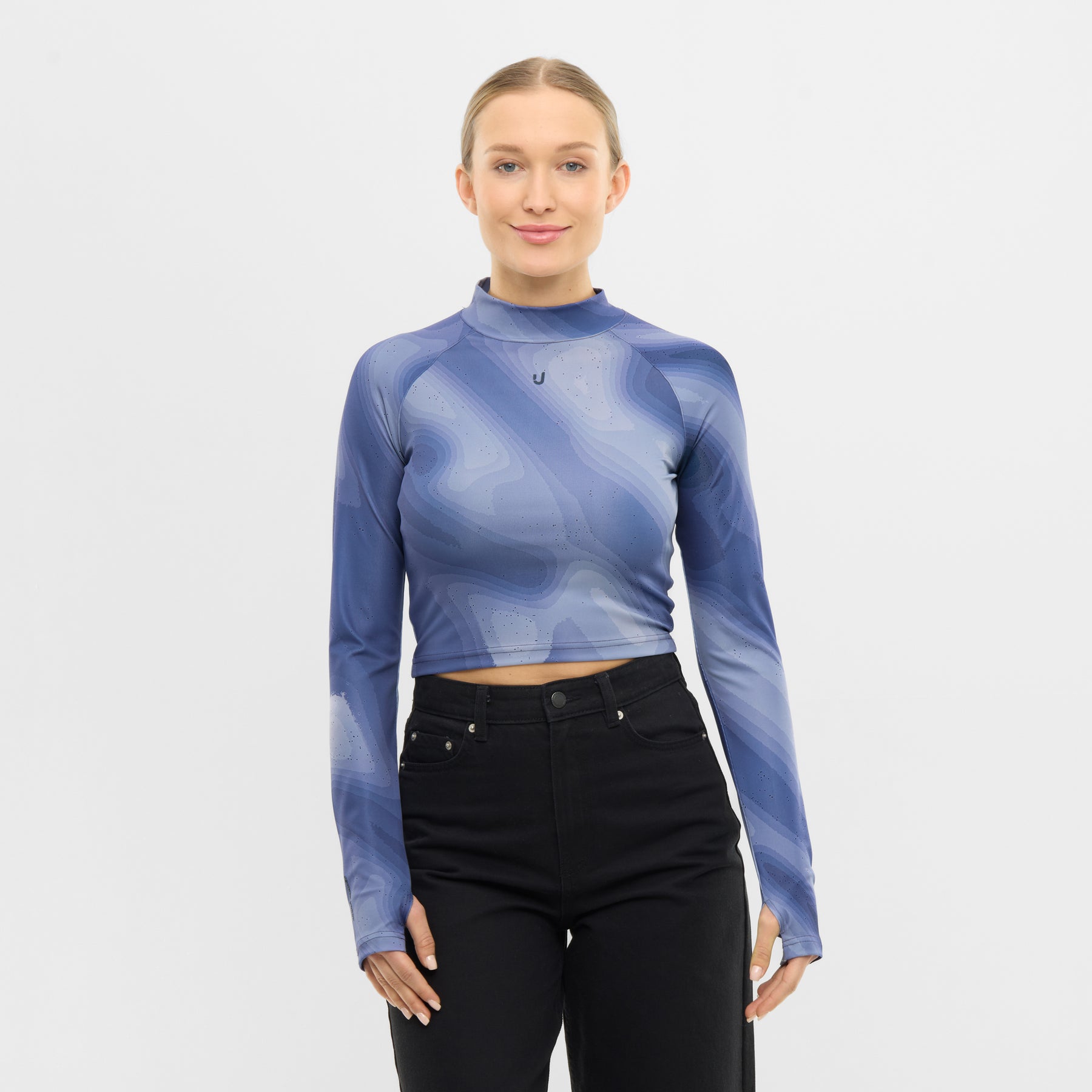 Cropped Longsleeve "Amber"