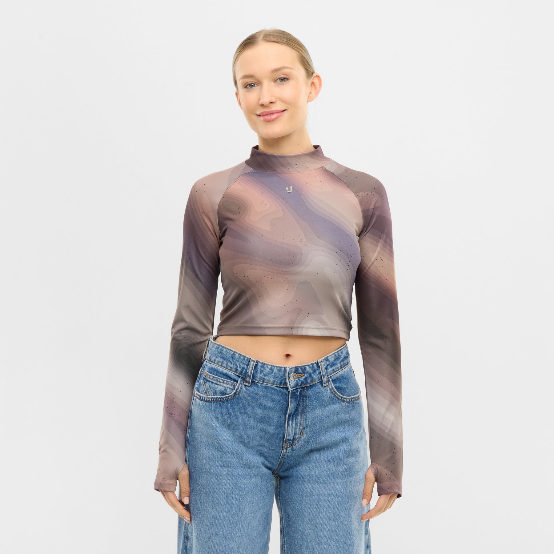 Cropped Longsleeve "Amber"