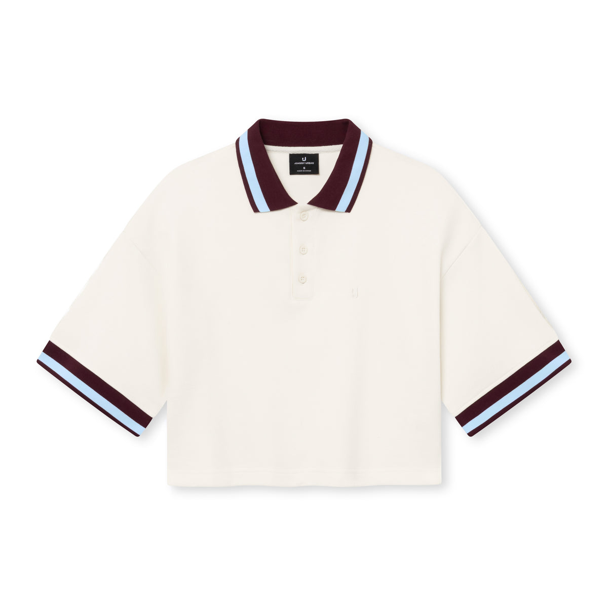 Cropped polo shirt "Abbie"