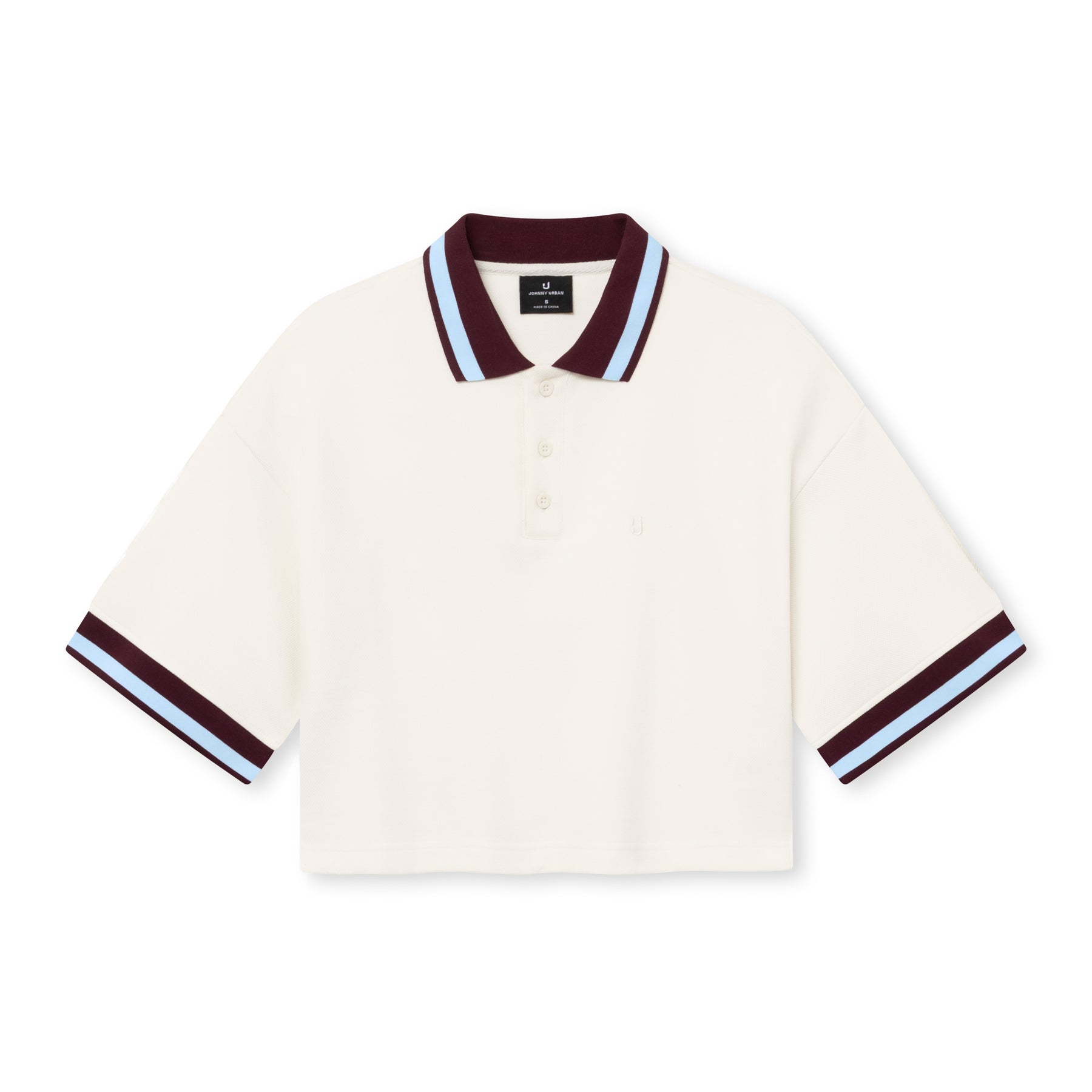 Cropped polo shirt "Abbie"