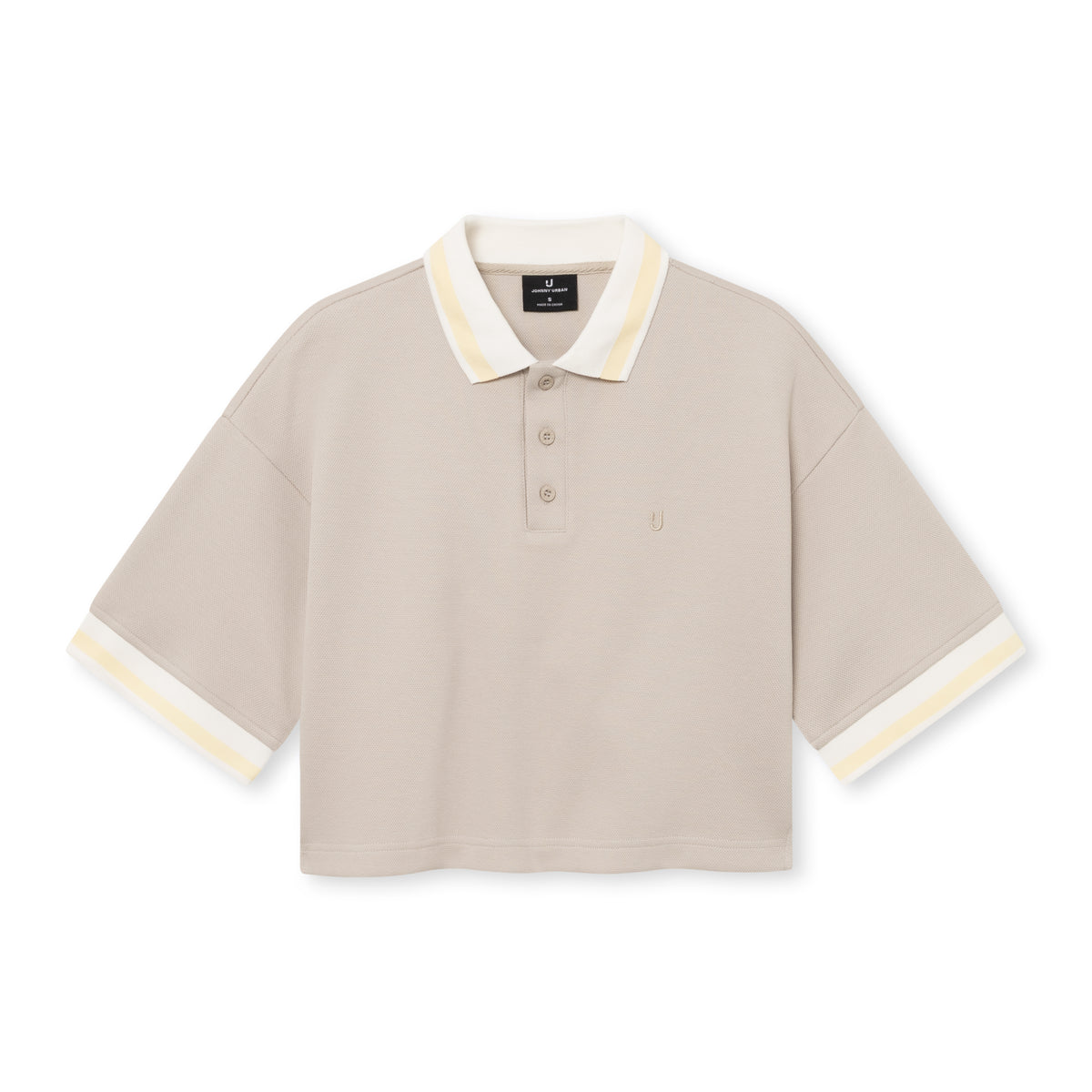 Cropped polo shirt "Abbie"