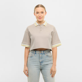 Cropped polo shirt "Abbie"
