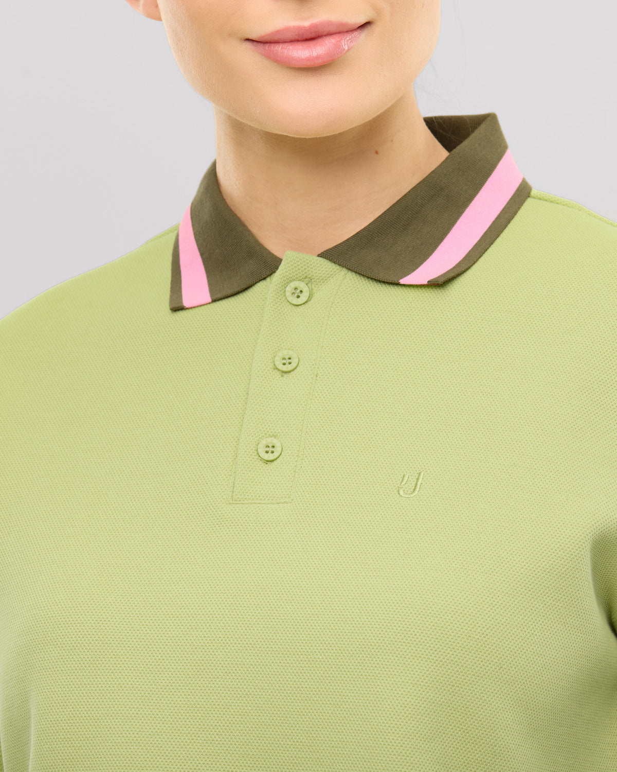 Cropped polo shirt "Abbie"