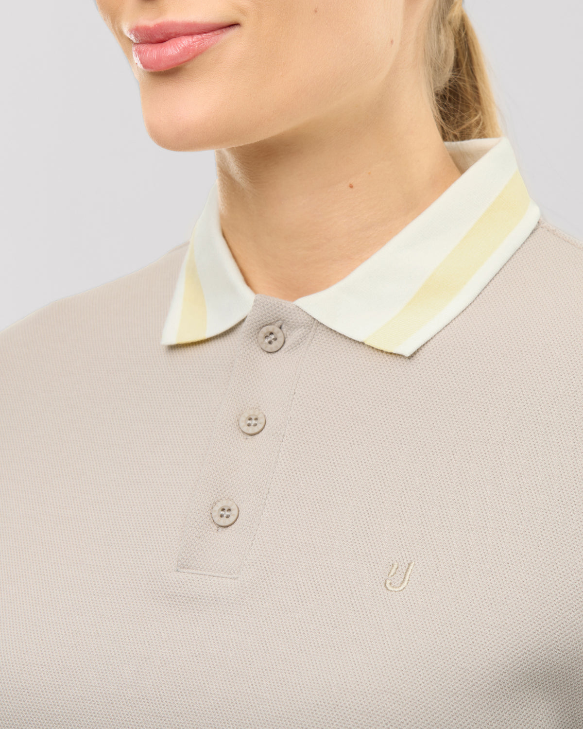 Cropped polo shirt "Abbie"