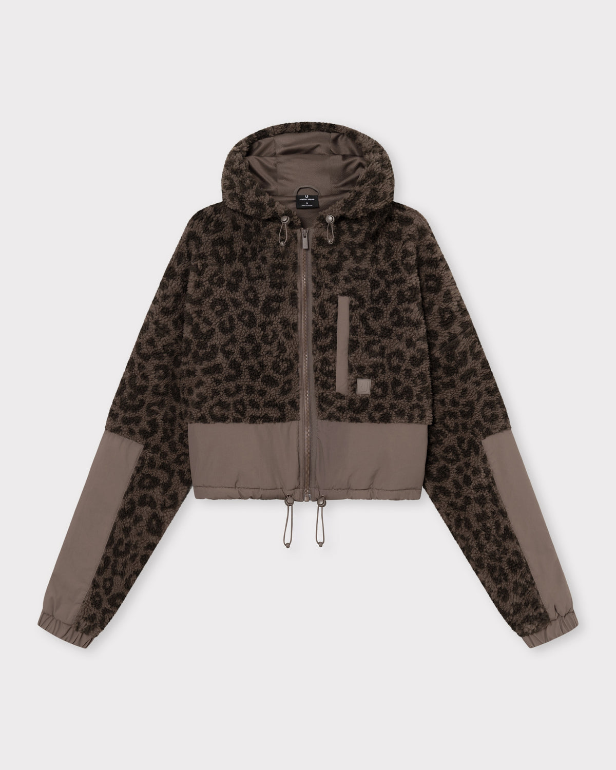 Cropped Teddy Fleece Jacket "Carey"