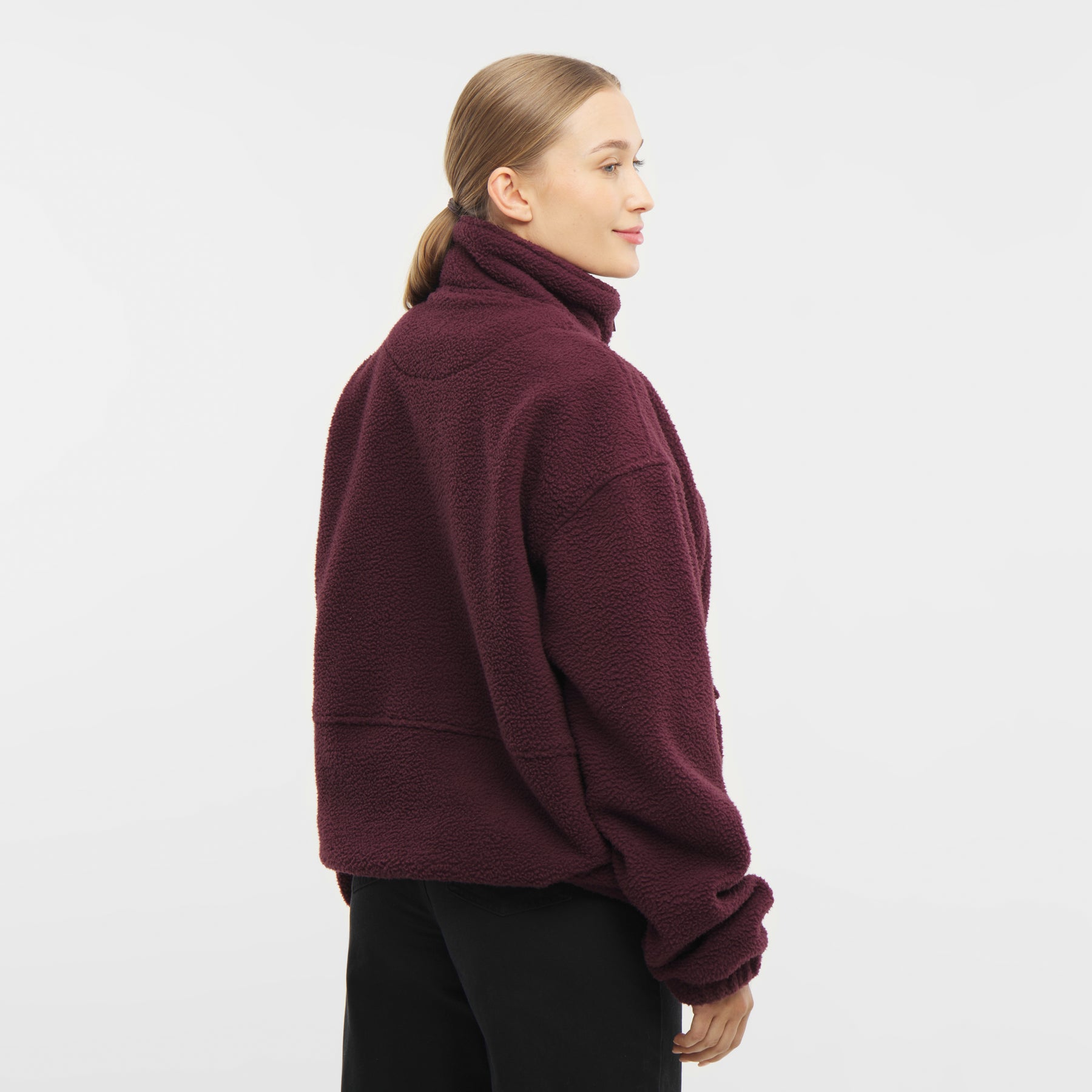 Half zip fleece sweater “Ruben”