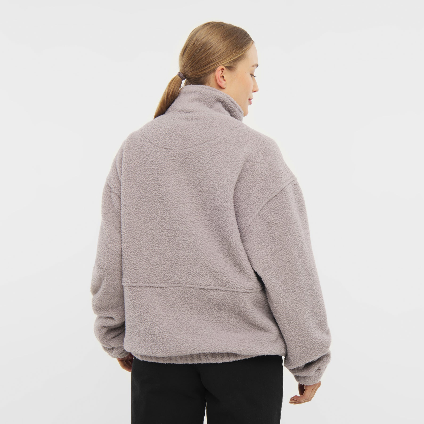 Half zip fleece sweater “Ruben”