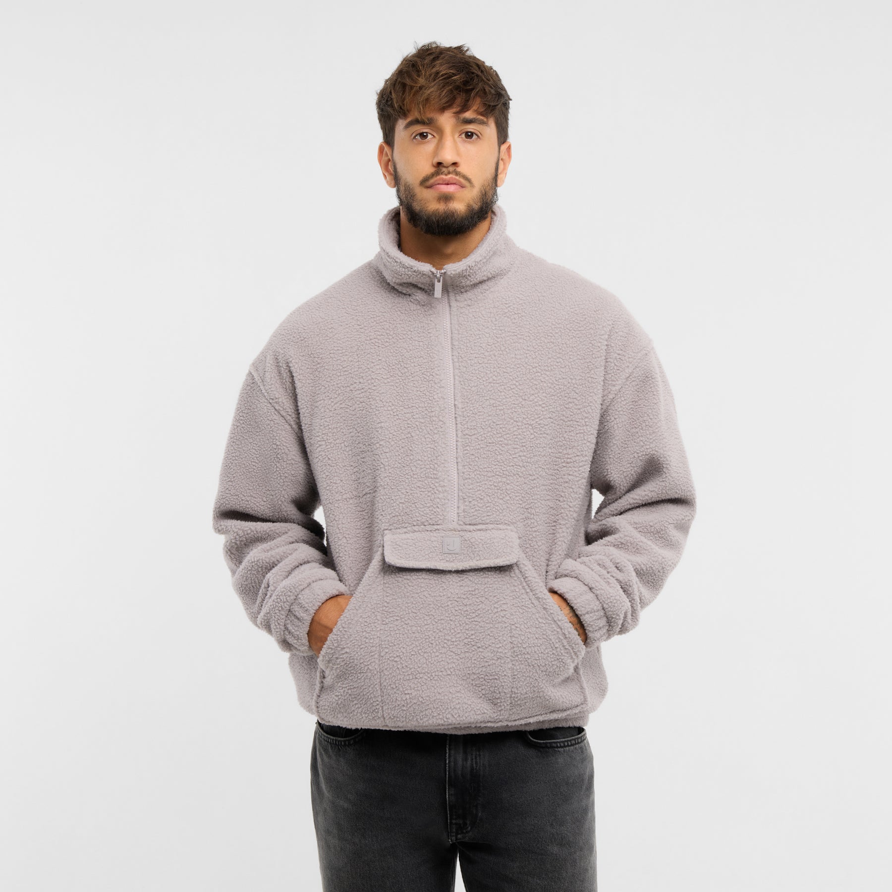 Half zip fleece sweater “Ruben”