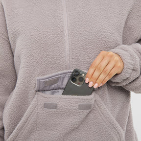 Half zip fleece sweater “Ruben”