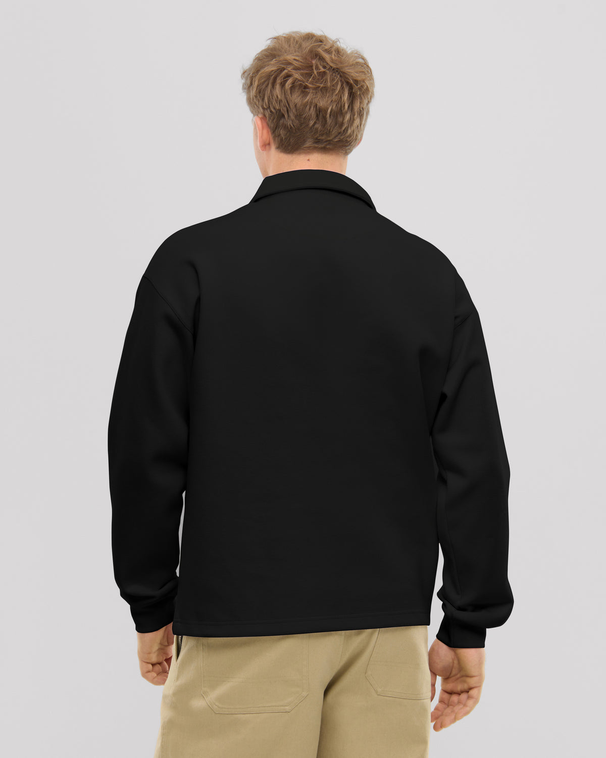 Long sleeve polo shirt “Brandon”