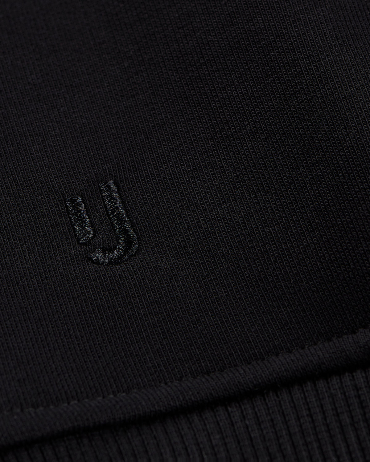 Schwarzer Oversized Crewneck 'Carter' von Johnny Urban mit gesticktem Logo