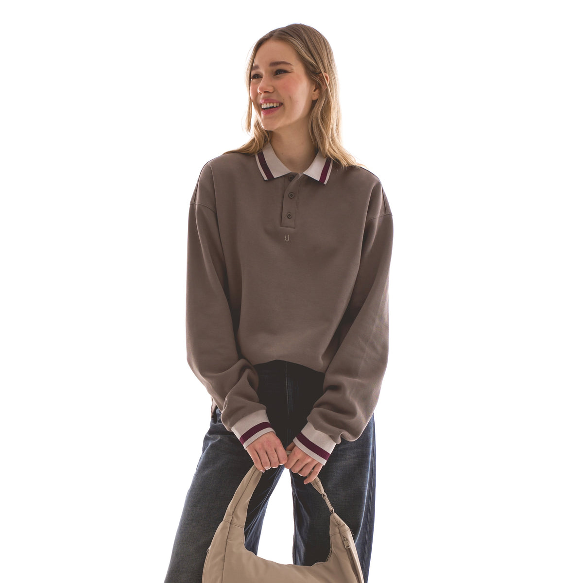 Long sleeve polo shirt “Brandon”