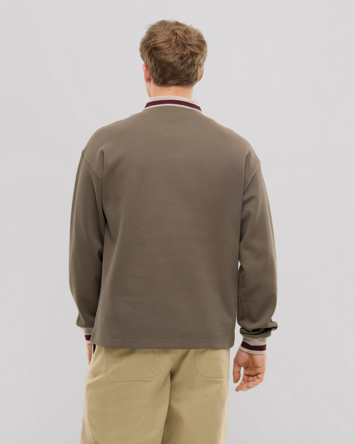 Long sleeve polo shirt “Brandon”