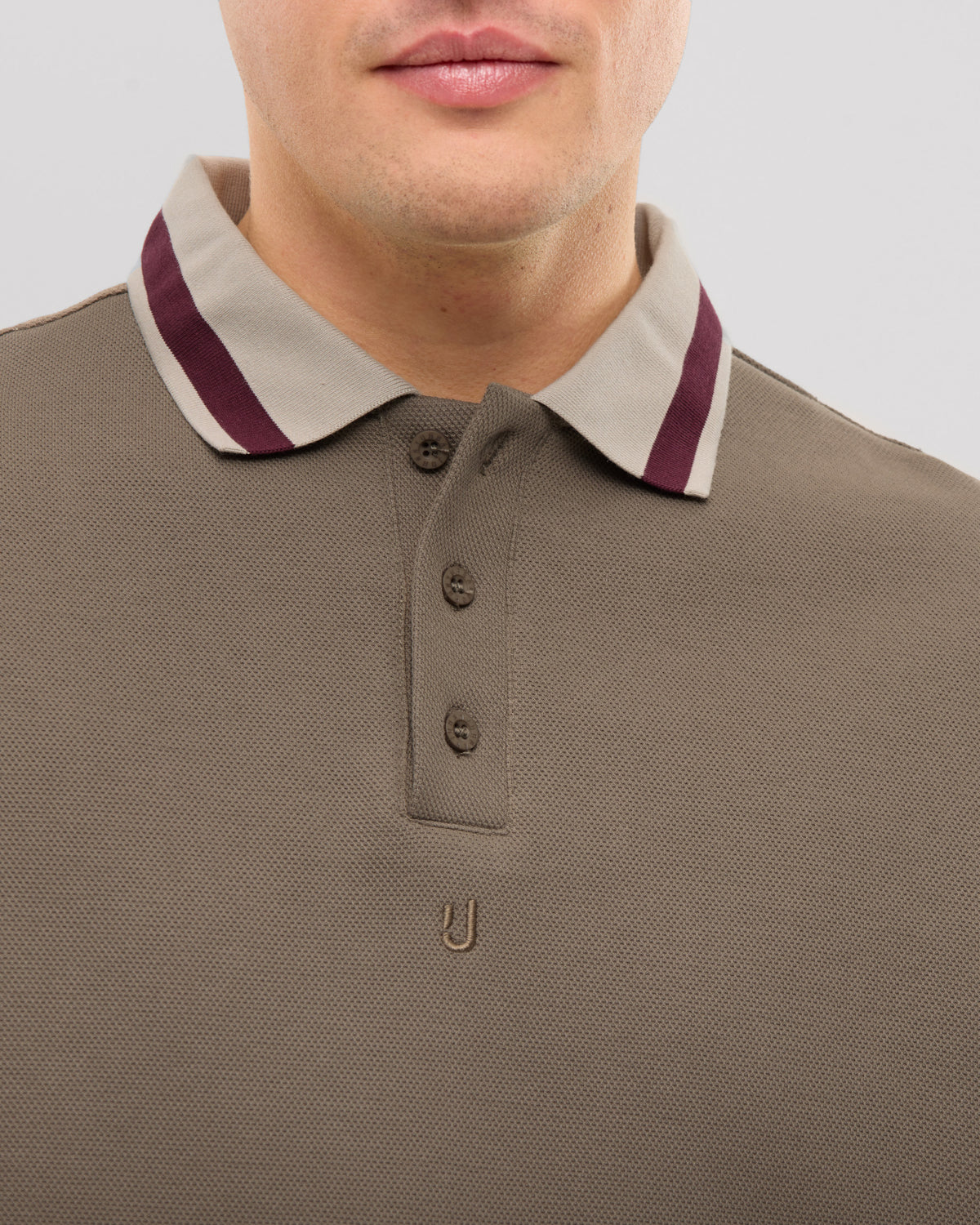 Long sleeve polo shirt “Brandon”