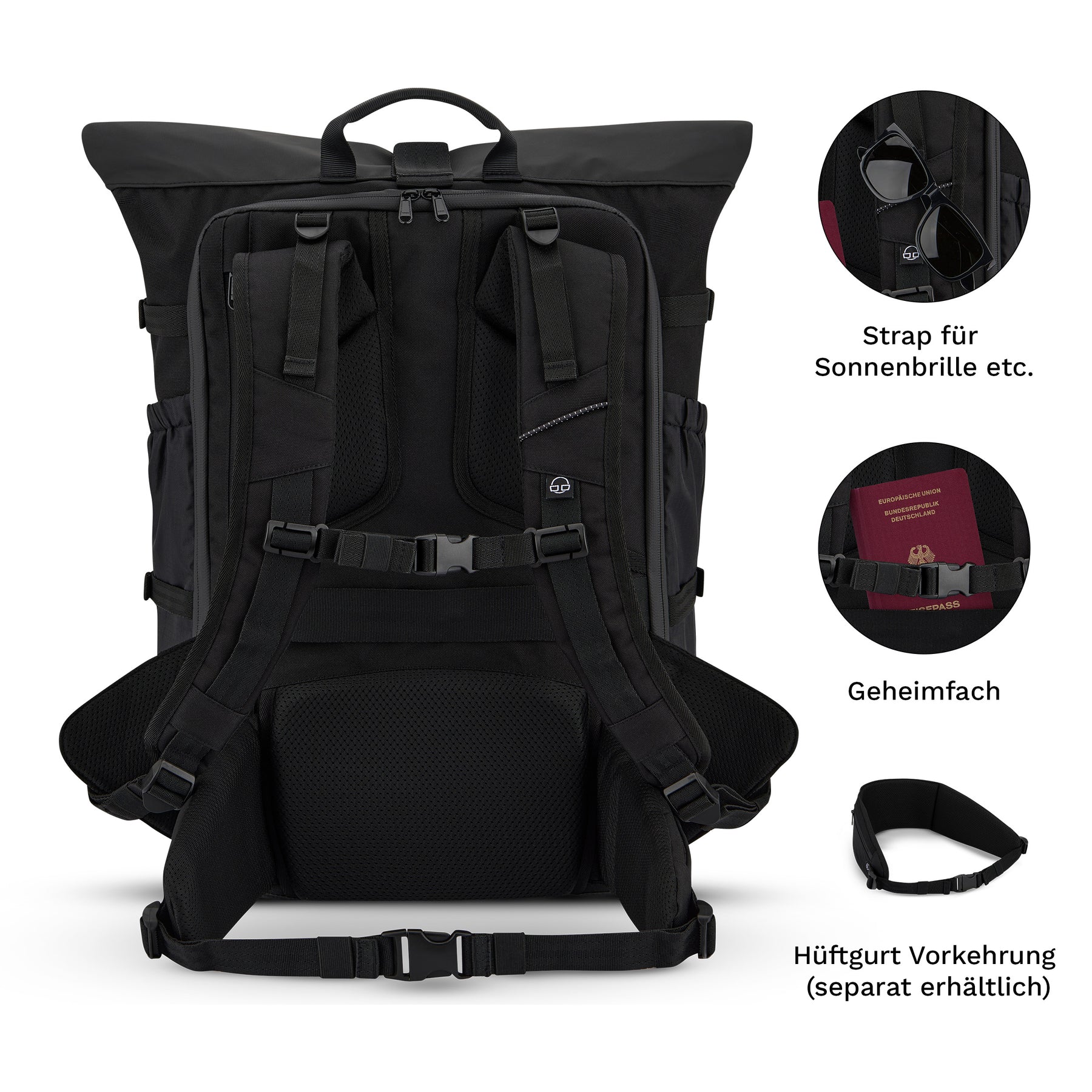 Johnny Urban Rucksack Allen Large Laptop Backpack Rucksack Mit