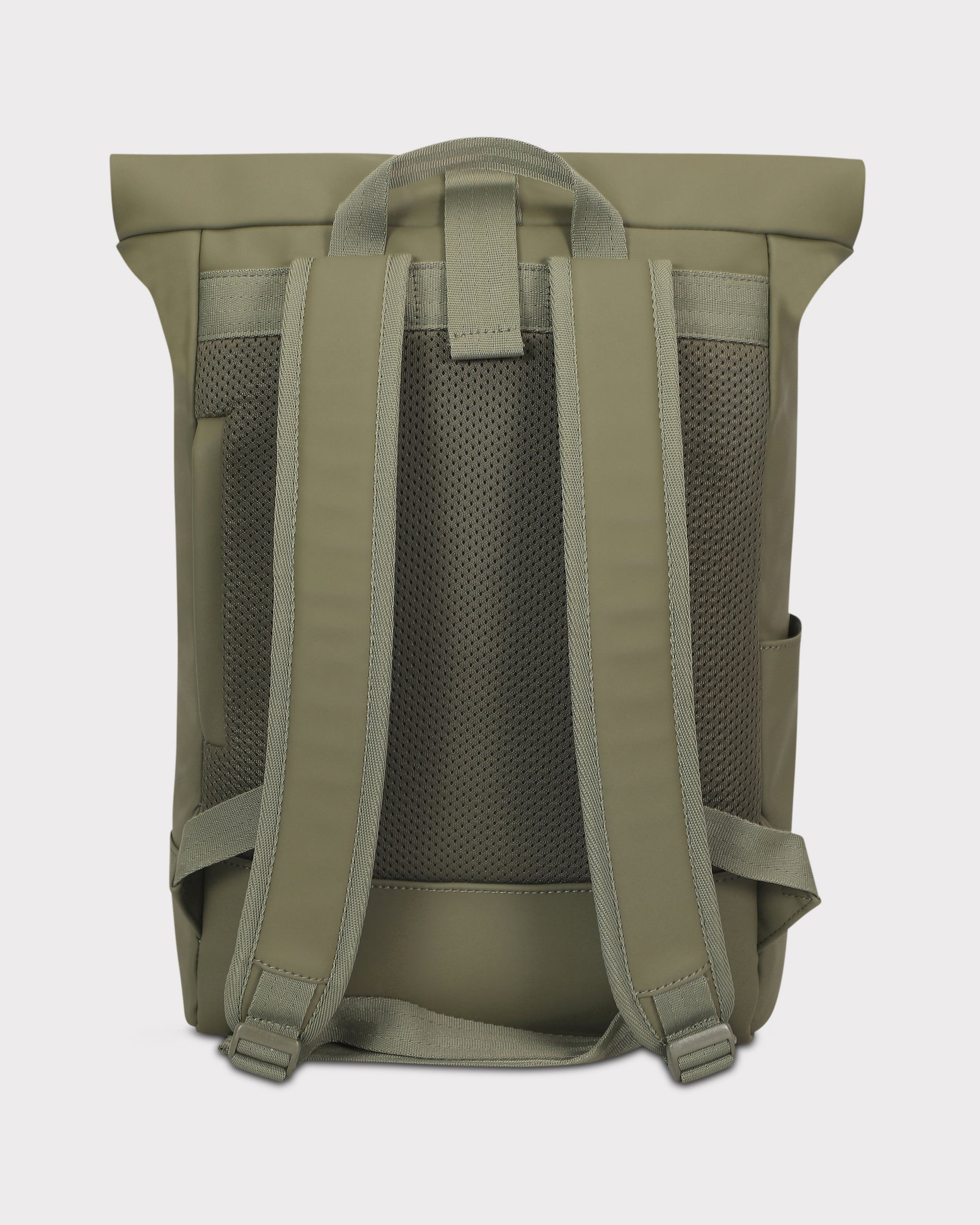 Johnny Urban Harvey Medium Rugzak voor dames en heren, rolltop met laptopvak voor Uni Business City, 15 liter, matte PU-coating, waterafstotend, dark olive, Eén maat, Rugzak Johnny Urban Harvey Medium Rugzak voor dames en heren, rolltop met laptopvak voor Uni Business City, 15 liter, matte PU-coating, waterafstotend, dark olive, Eén maat, Rugzak