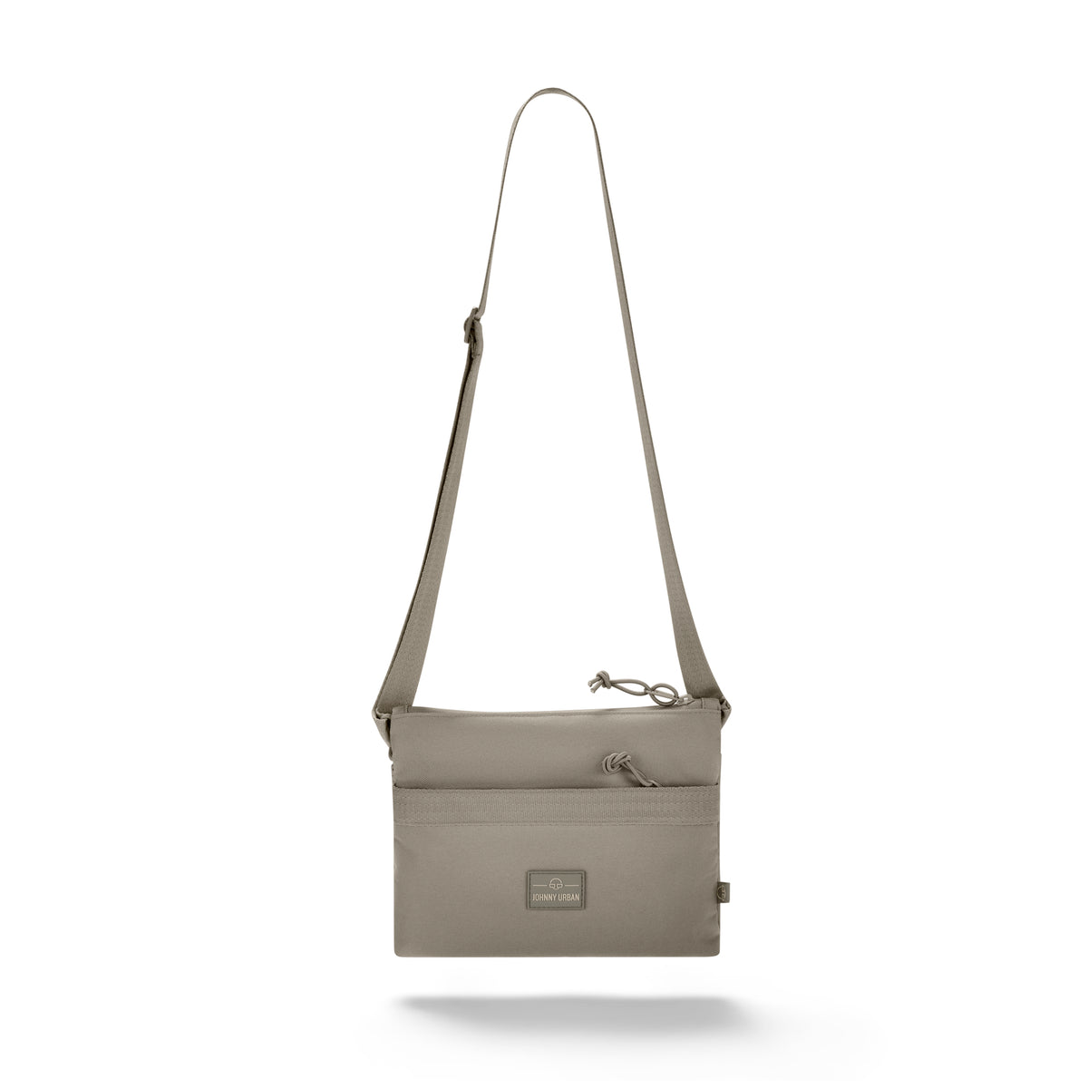 Umhängetasche 'Drew' von Johnny Urban in desert grey, rechteckig mit verstellbarem Schultergurt