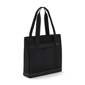 Schwarze Tote-Bag Shopper 'Kim' von Johnny Urban aus Stoff mit langen Griffen