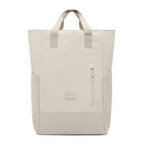 Sandfarbene Wickeltasche 'Blair' von Johnny Urban mit Vorderfach und Tragegriffen