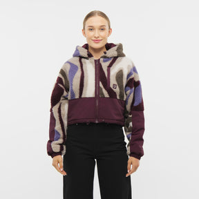 Cropped Teddy Fleece Jacket "Carey"