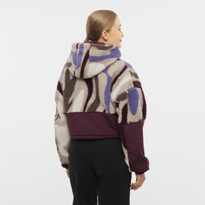 Cropped Teddy Fleece Jacket "Carey"