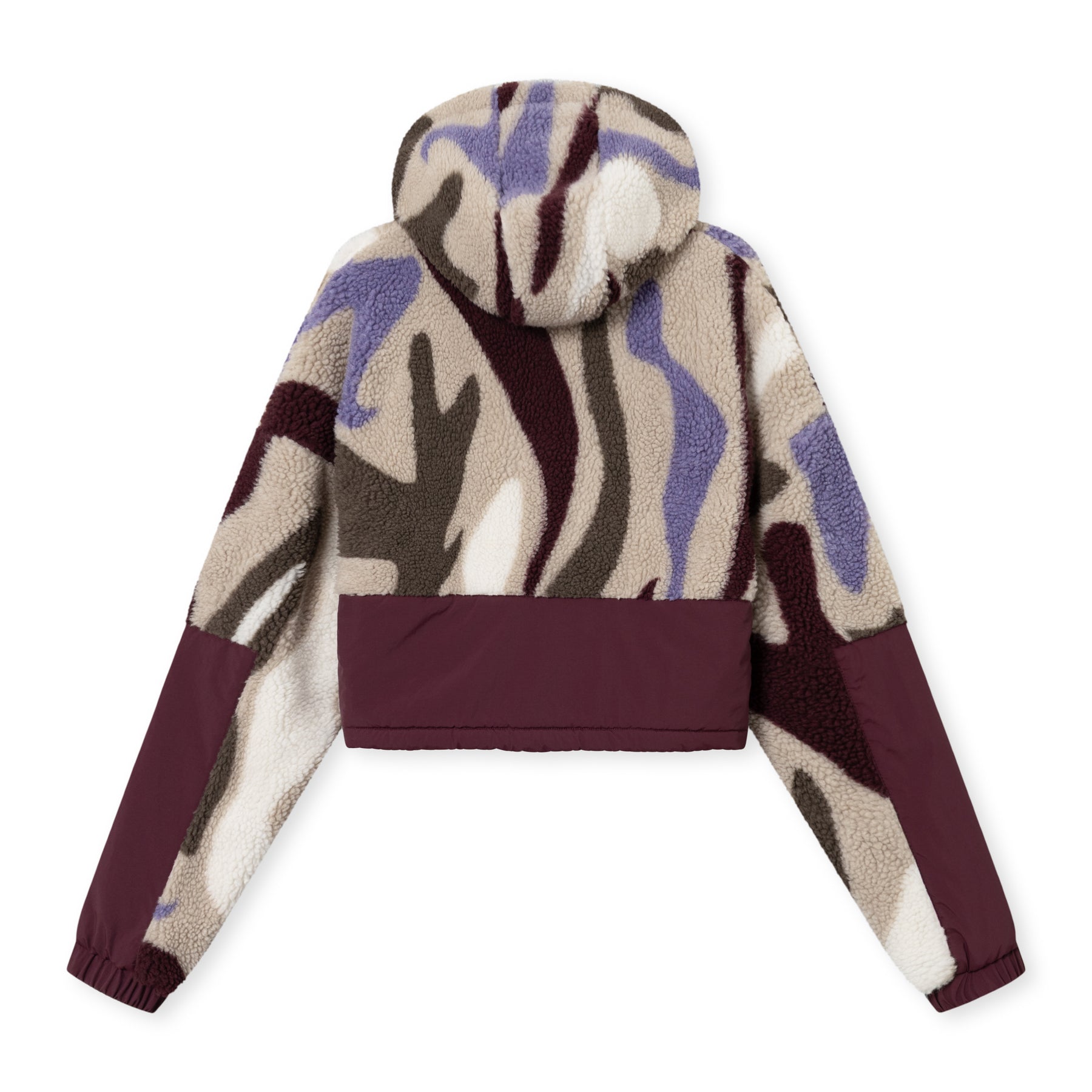 Cropped Teddy Fleece Jacket "Carey"