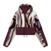 Cropped Teddy Fleece Jacket "Carey"