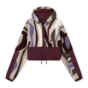 Cropped Teddy Fleece Jacket "Carey"