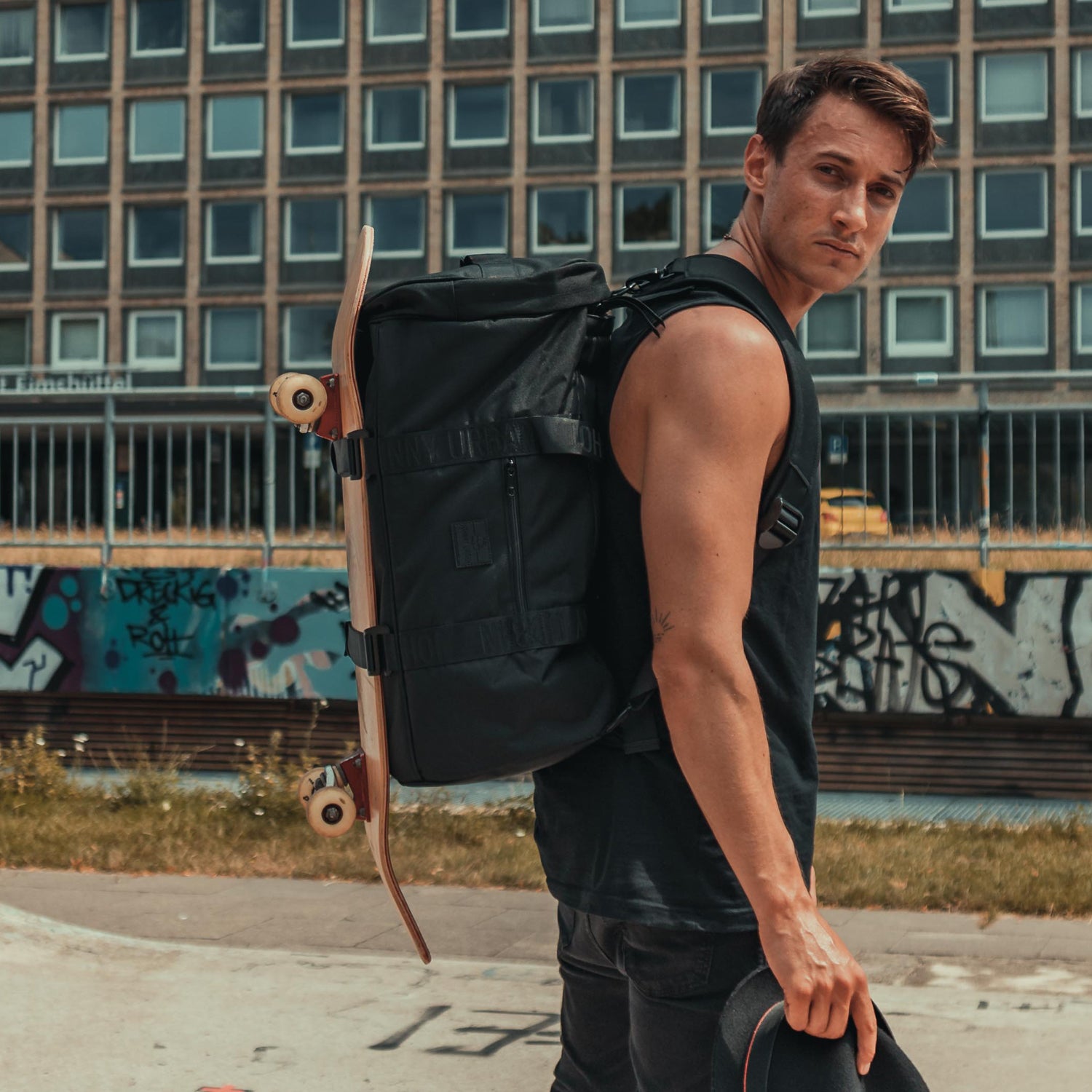 Weekender Duffle Bag for Men: Folding Waxed Canvas Duffle Bag - Etsy