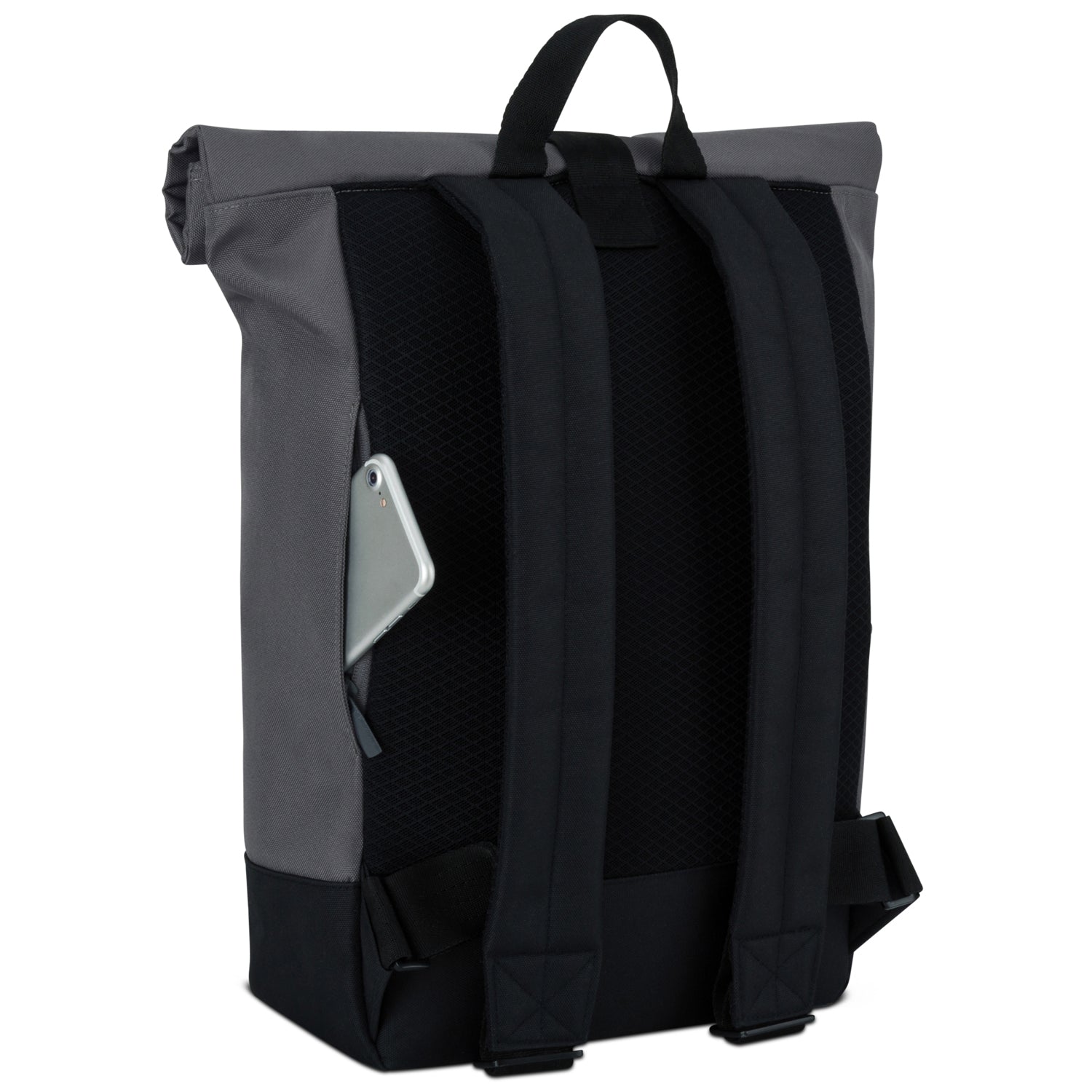 Moderner Rolltop Rucksack für Freizeit, Uni und Reisen