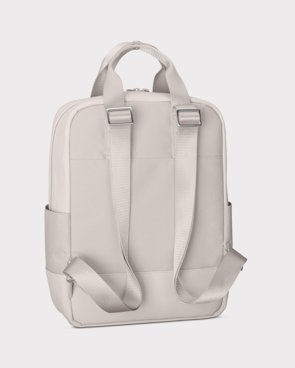 Beiger Rucksack Jona Medium mit verstellbaren Schultergurten und Tragegriff